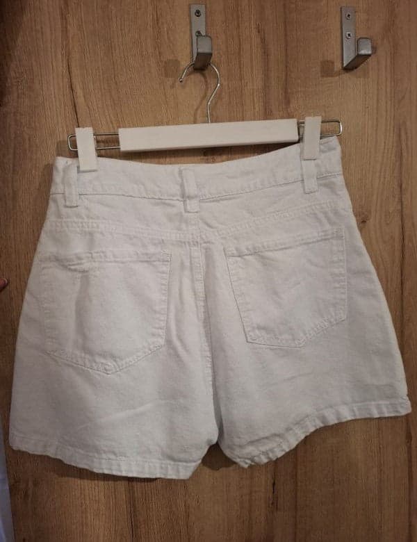 Falda Short Emilia Indigo Crudo - imagen 6