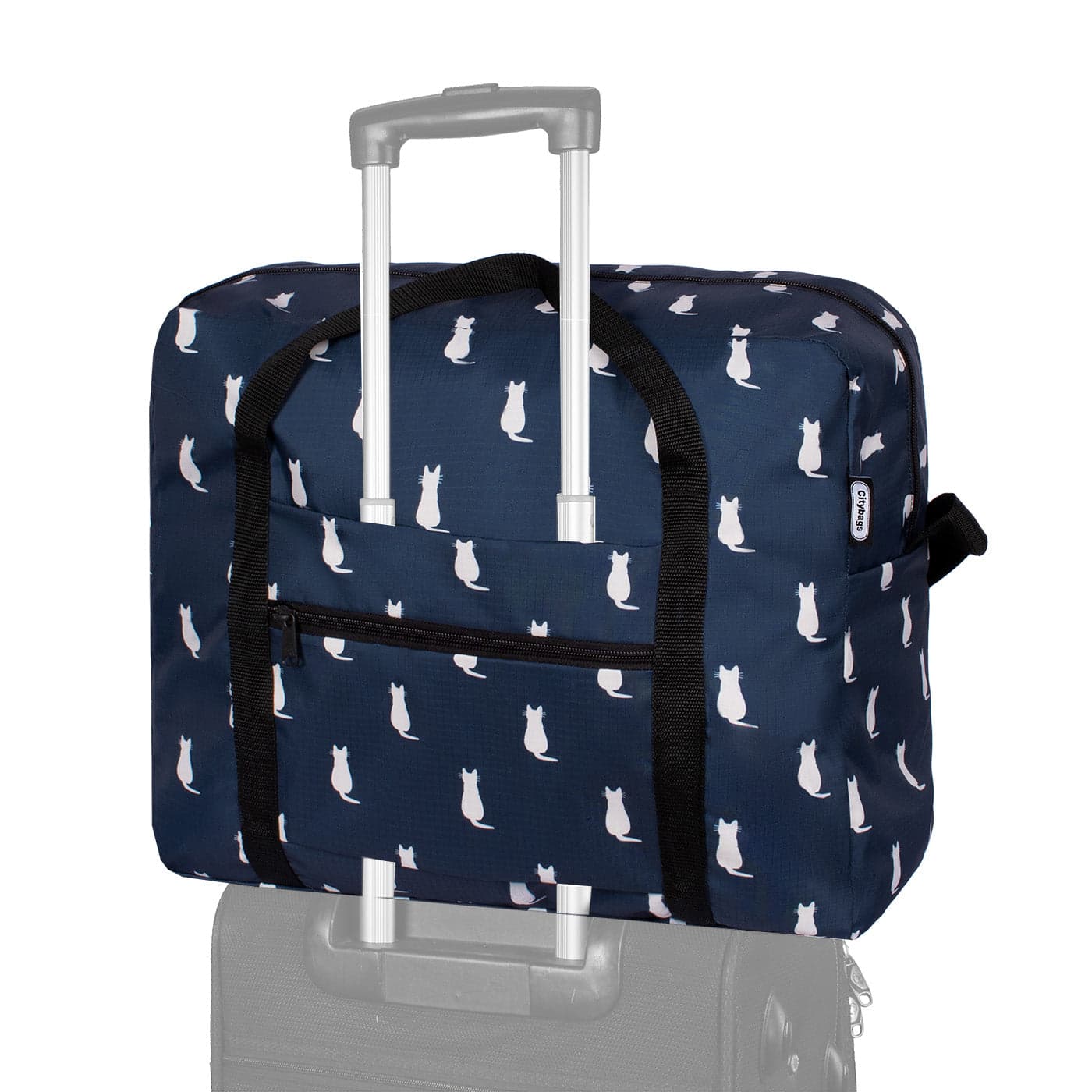 Maleta Articulo Personal Plegable ULTRA Estampado Gatos Citybags Multicolor - imagen 1