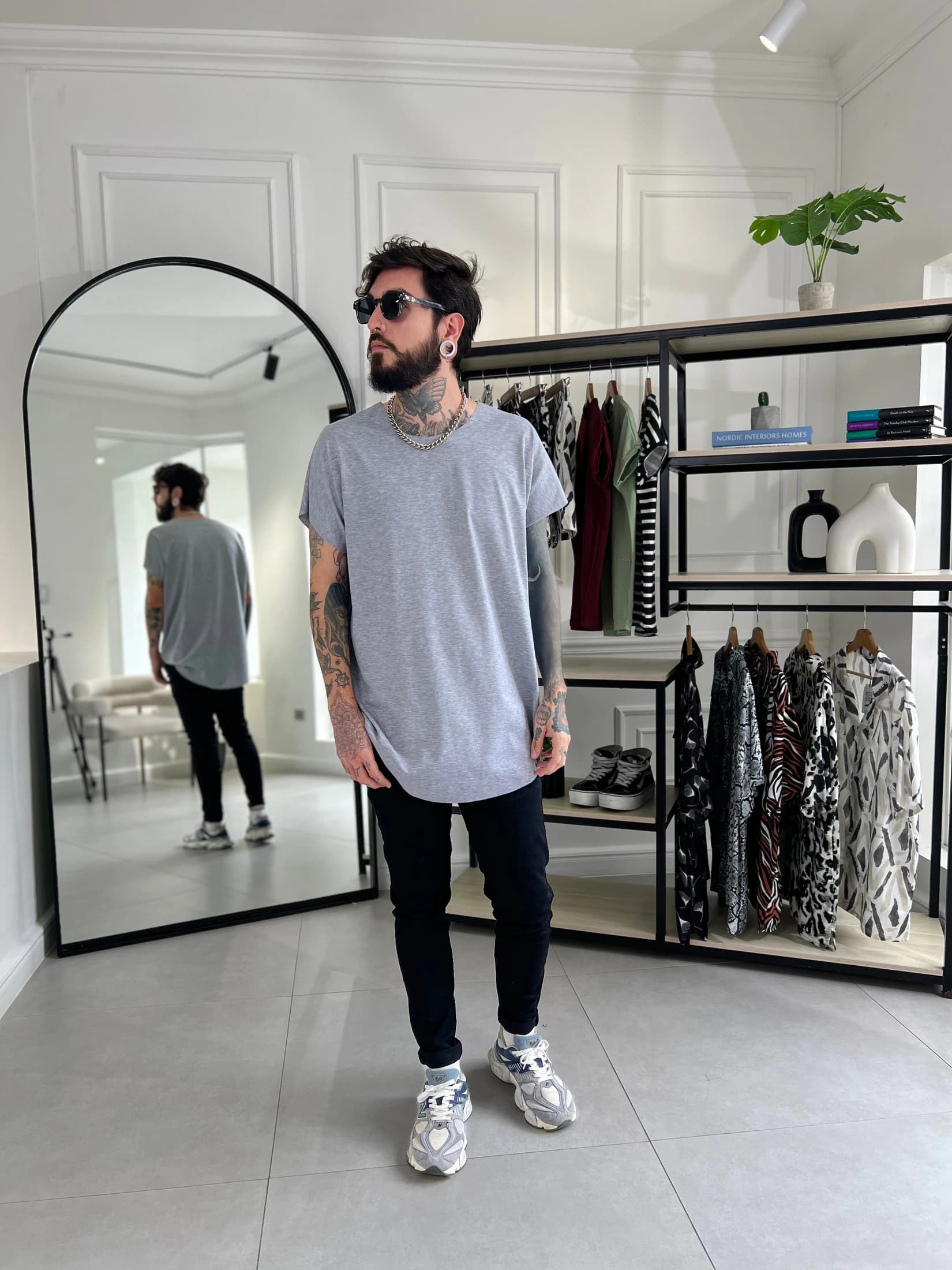 Camiseta ov gris claro - imagen 4