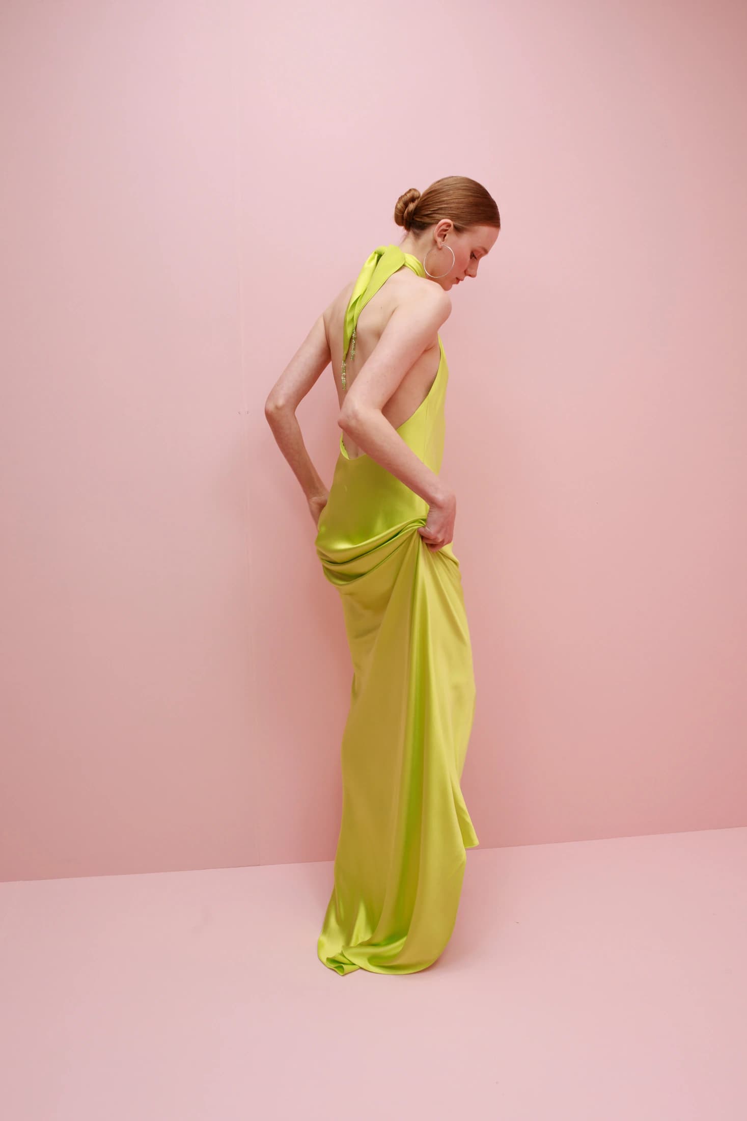 Olivia Embroidered Silk Dress - imagen 5