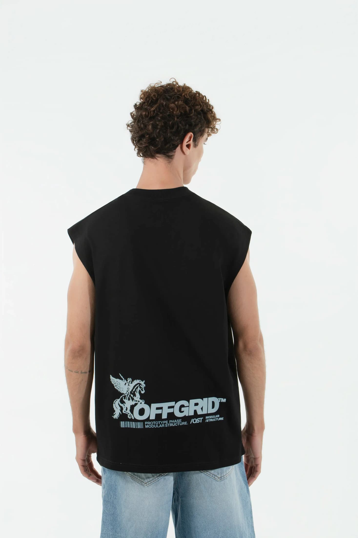 CAMISETA MANGA SISA COLOR NEGRO - imagen 4