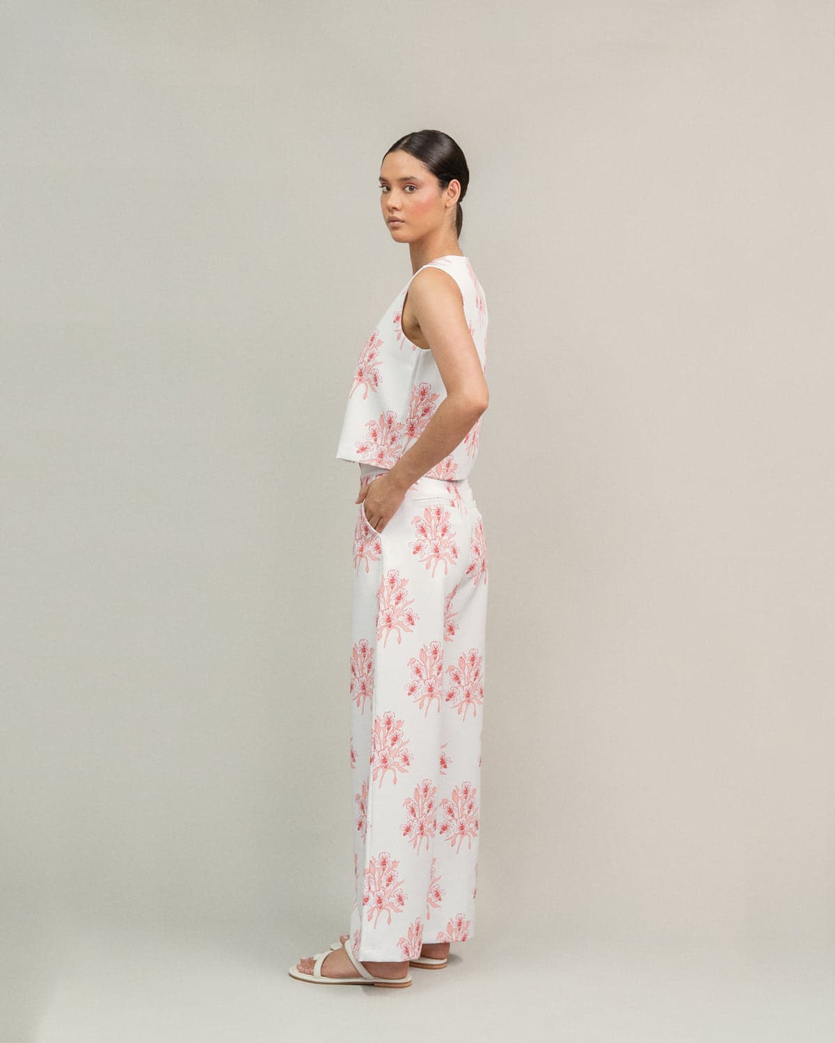 Pantalón Bouquet Coral - imagen 3