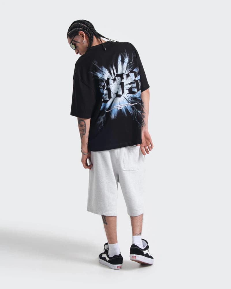 Camiseta Negra Oversize Panther - imagen 7