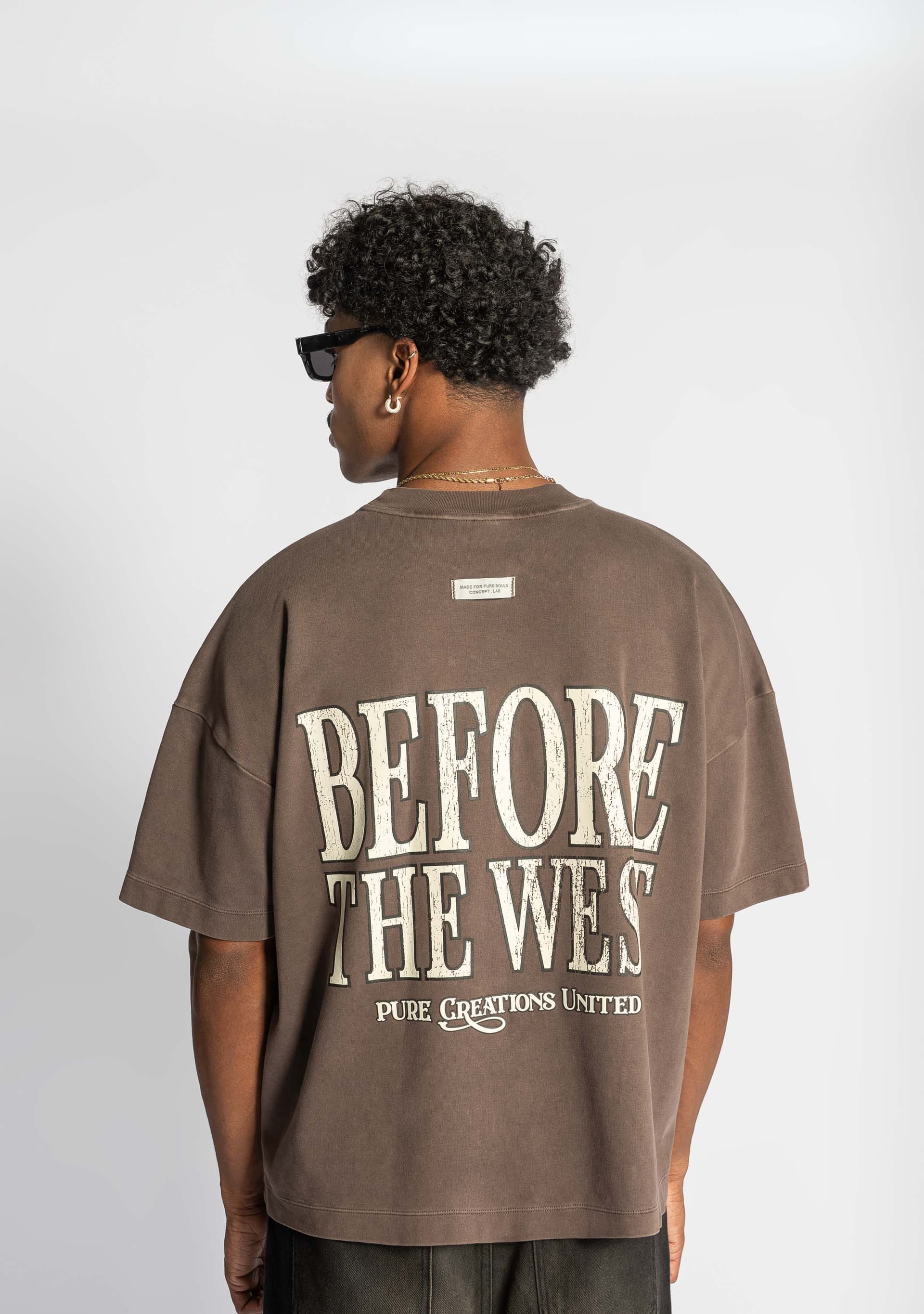 Before The West brown t-shirt - imagen 3