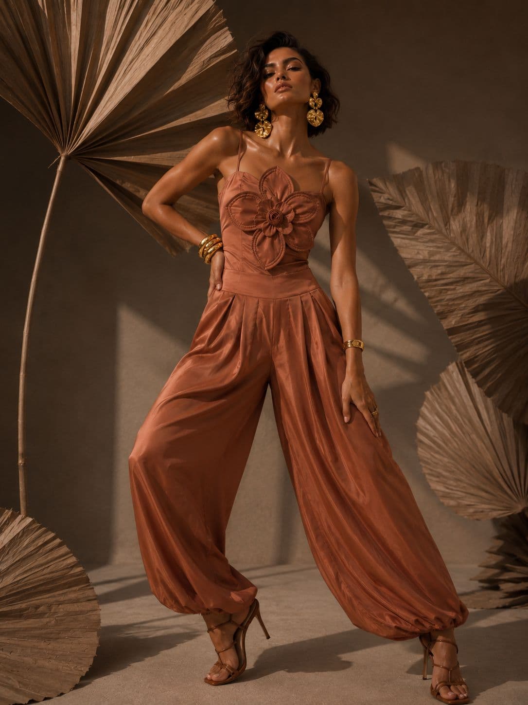 Blusa Nuguet caramelo - imagen 2