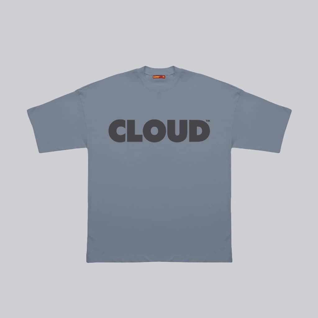 Camiseta BLOCK gris sobre gris (Regular fit) - imagen 1