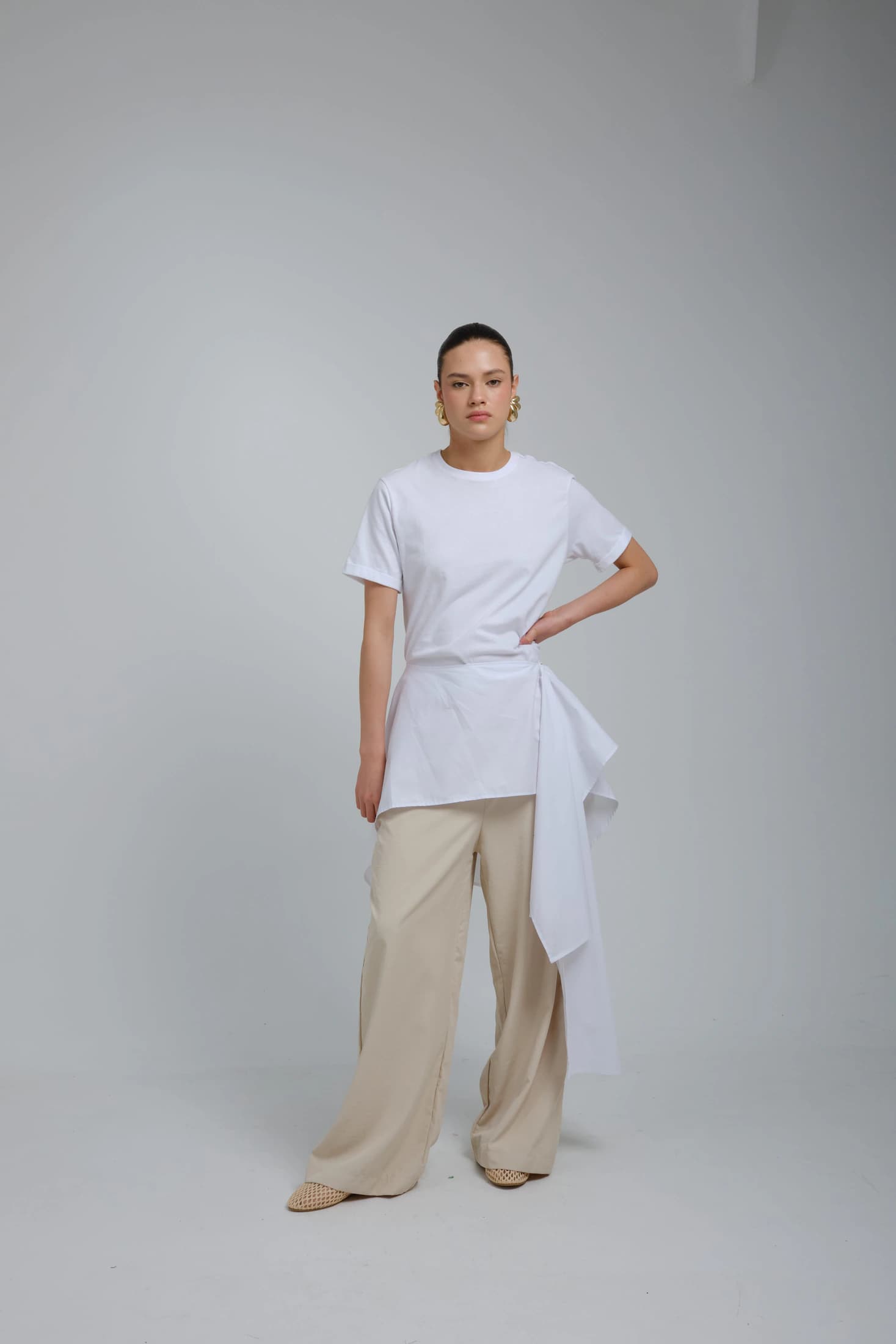 CAMISETA RADIA BLANCA