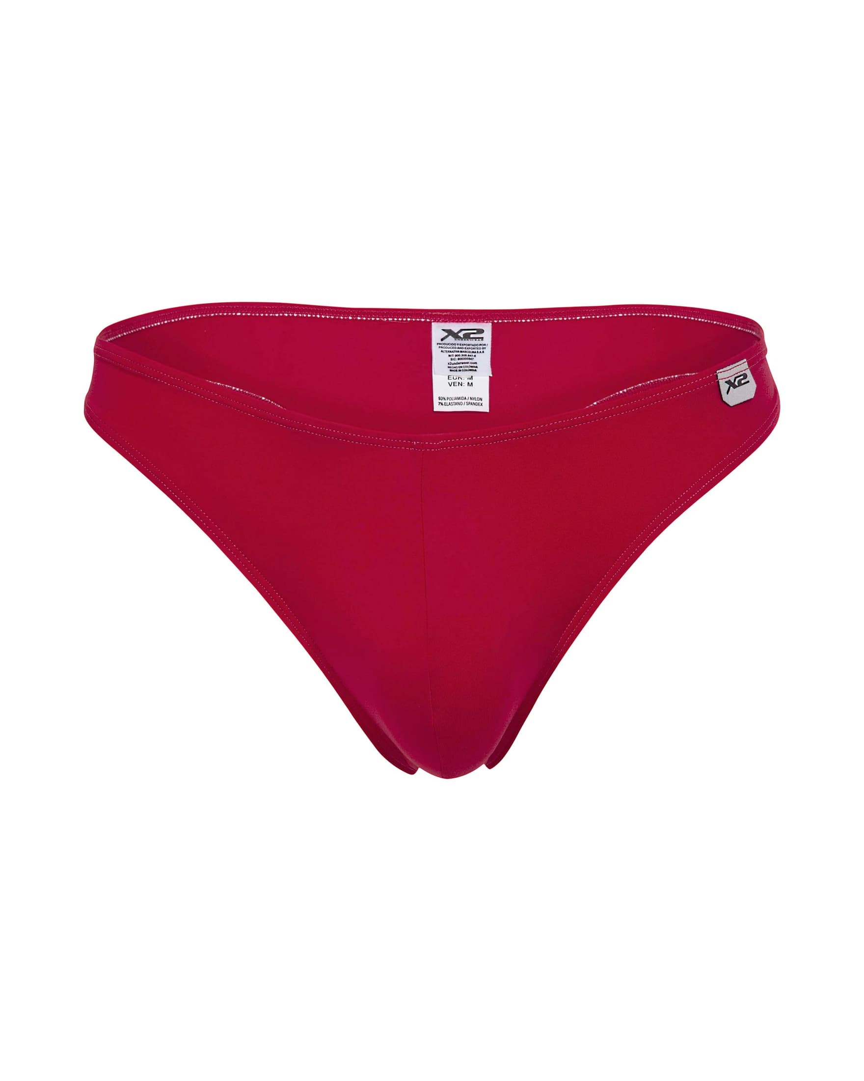 Bikini Tipo Hilo Nylon Monumental Rojo X2 - imagen 3