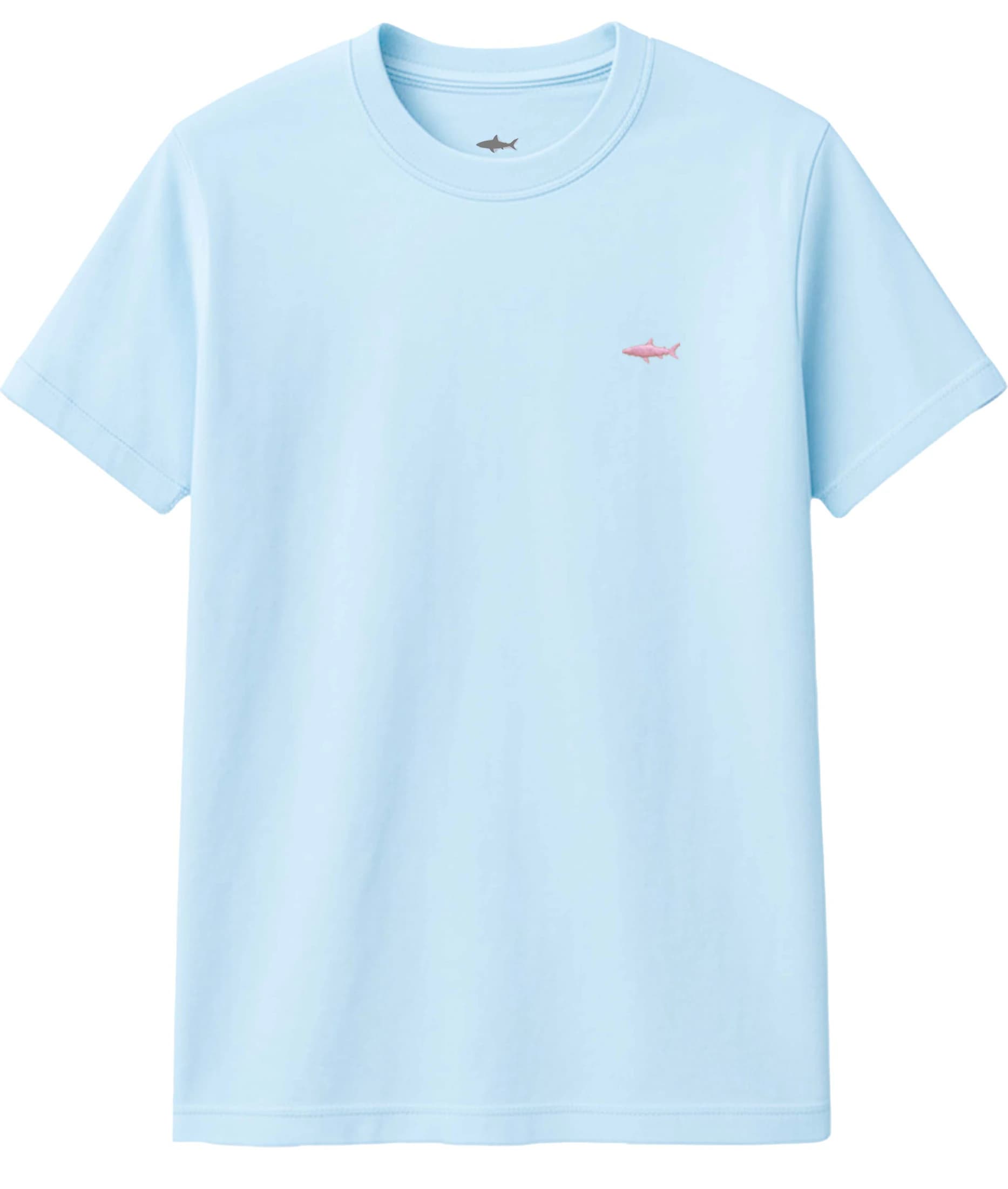 CAMISETA AZUL PASTEL
