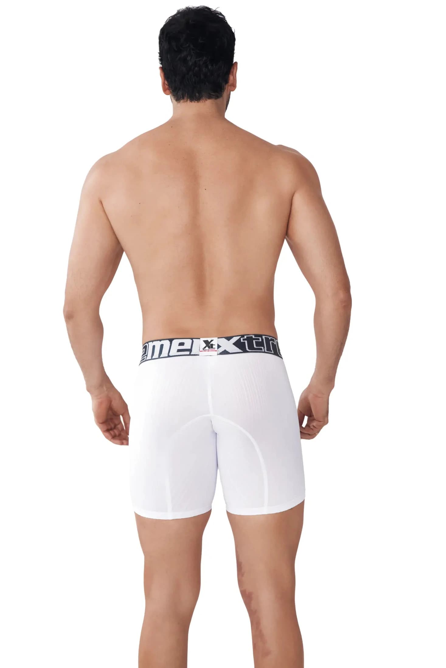 BOXER MICROFIBRA JACQUARD RAYAS BLANCO - imagen 3