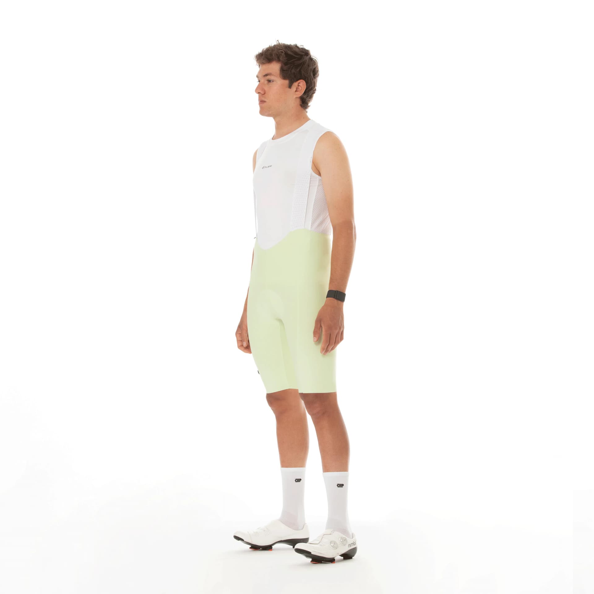Pantaloneta Venge Verde Manzana Con Cortes - imagen 3