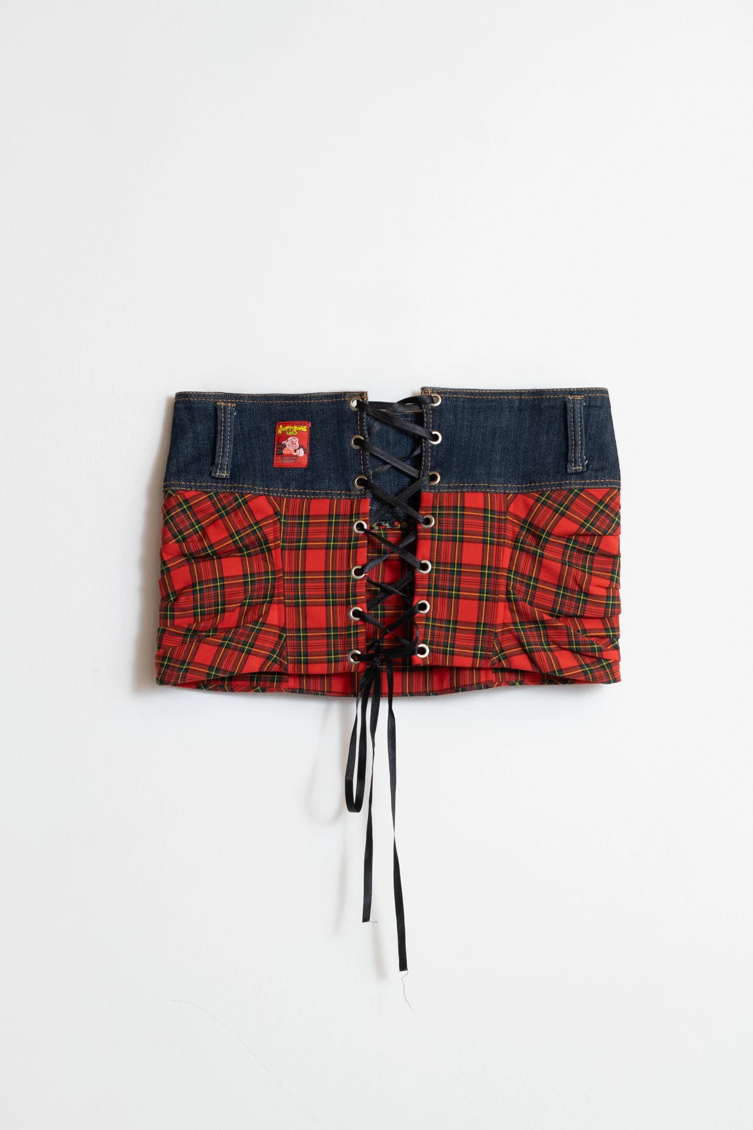 FALDA CRUSH SKIRT - imagen 1
