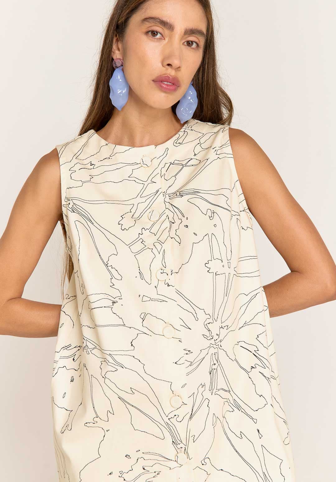 Vestido Chaleco Bruma - imagen 2