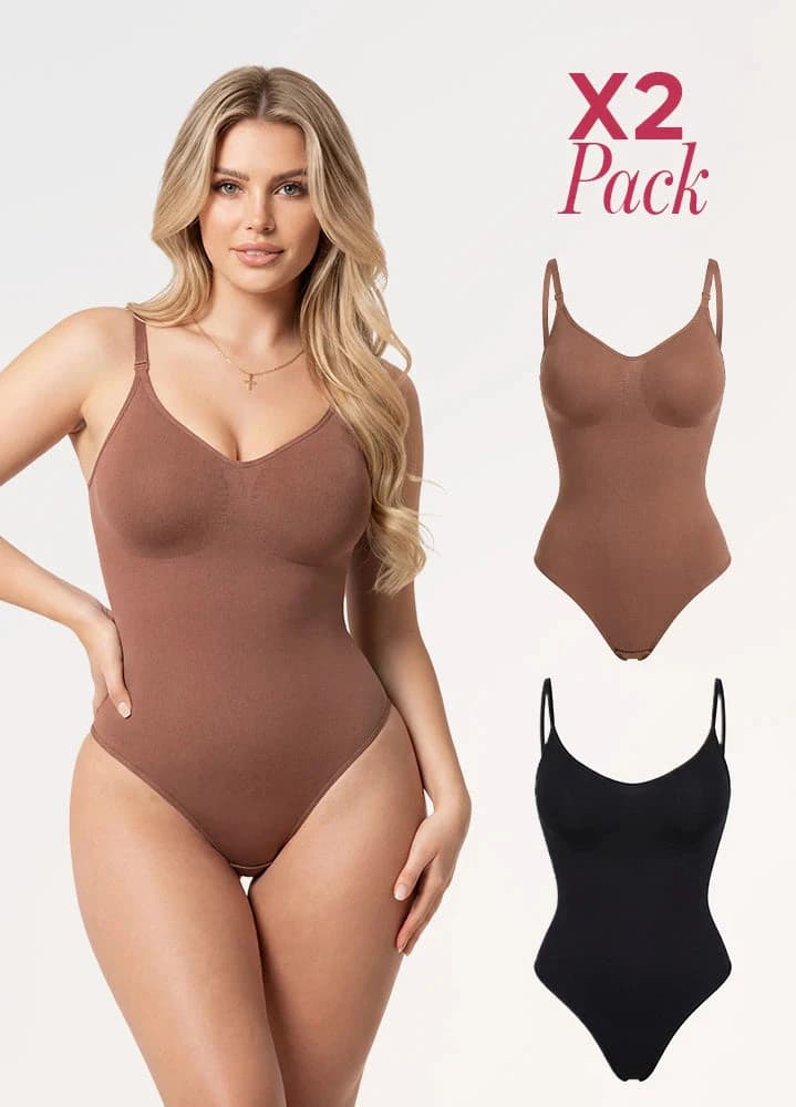 2 Pack Body: Tanga Invisible con Soporte de Busto | Salome 5601 | Ant 7001 - imagen 2