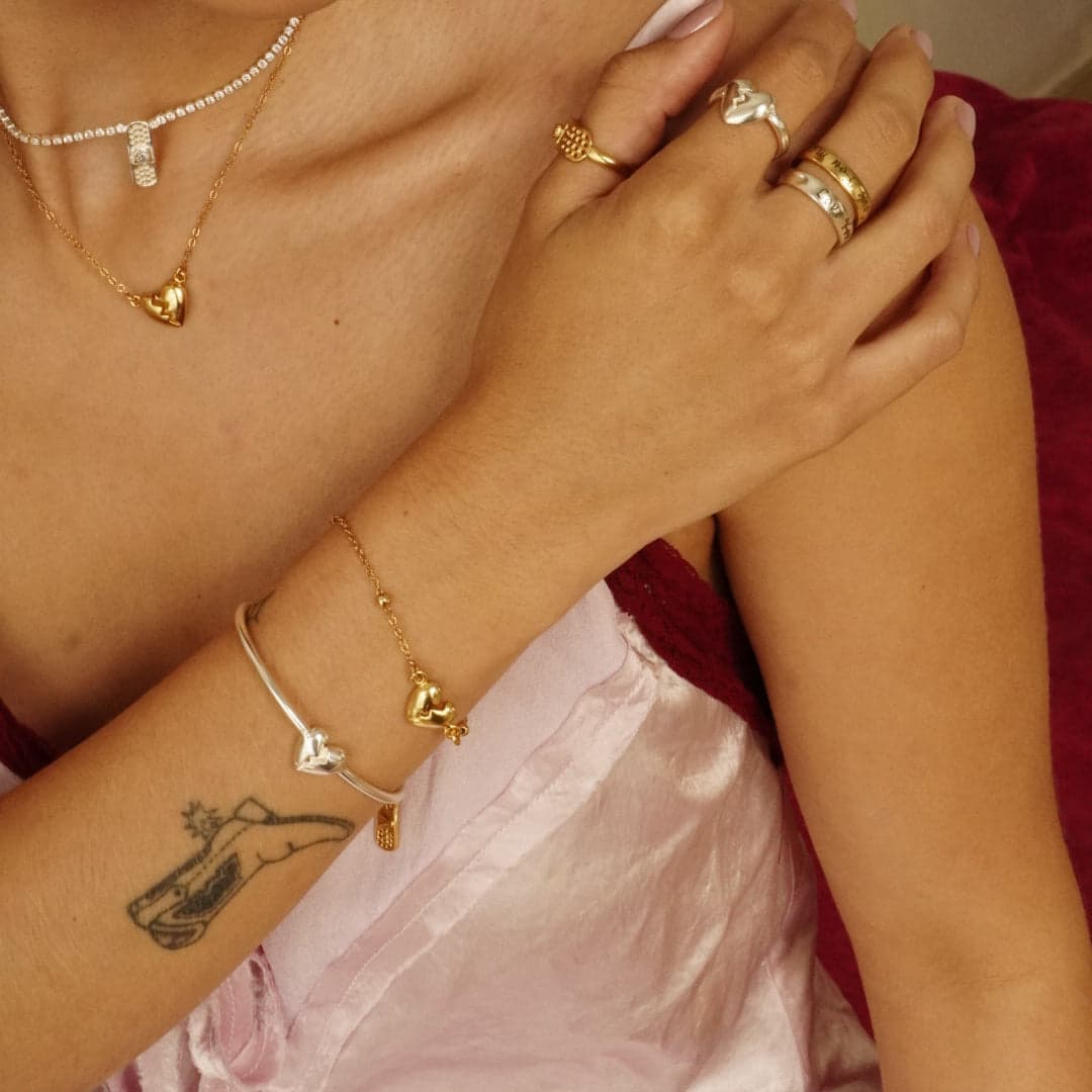 Pulsera HeartBreak Plata - imagen 2