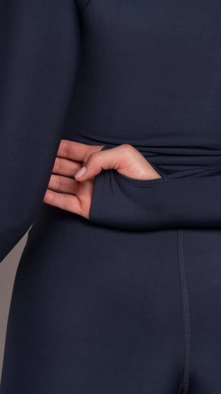 Square jumpsuit long sleeve Azul Noche - imagen 3