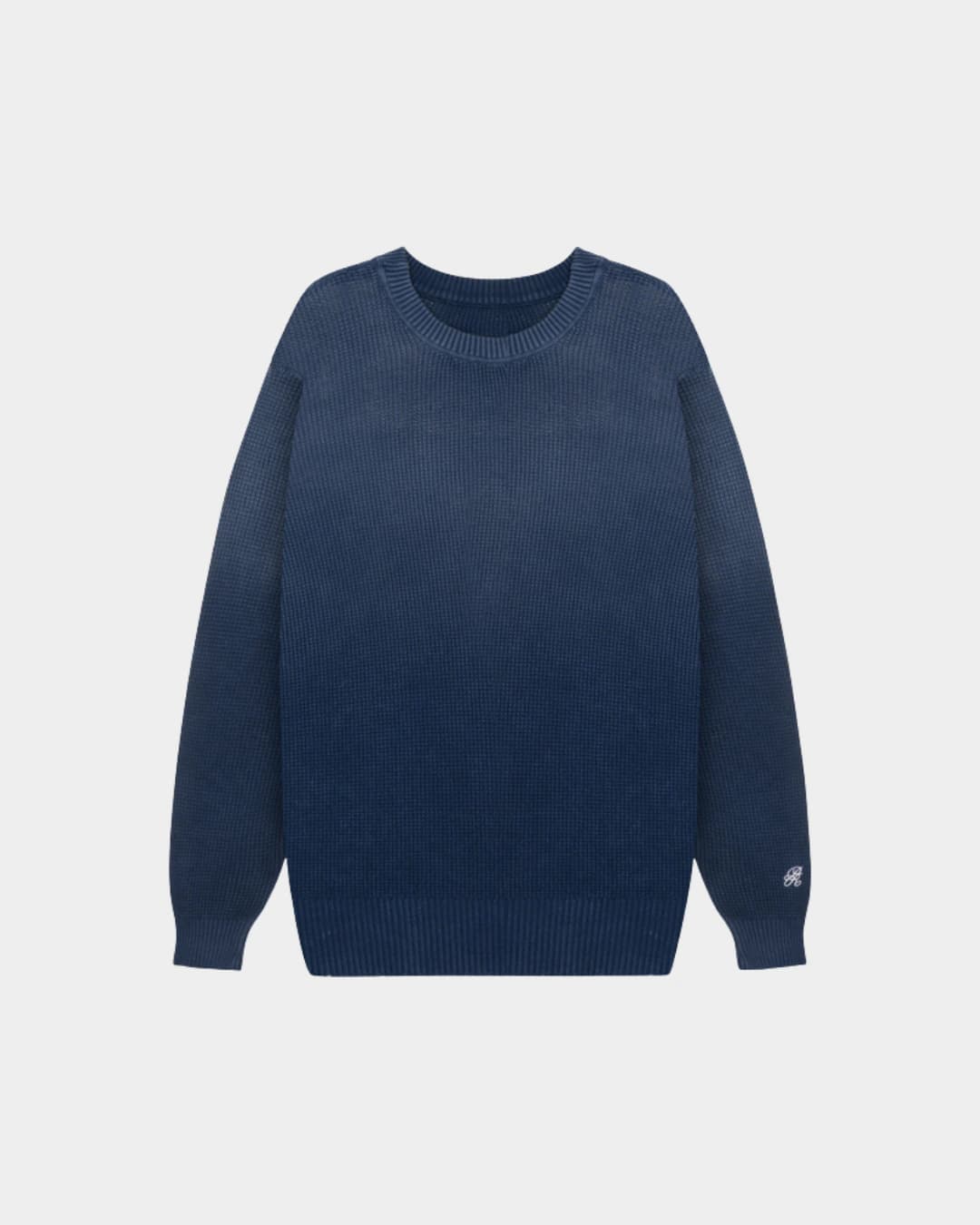DOPAMINE BLUE KNIT CREWNECK - imagen 1