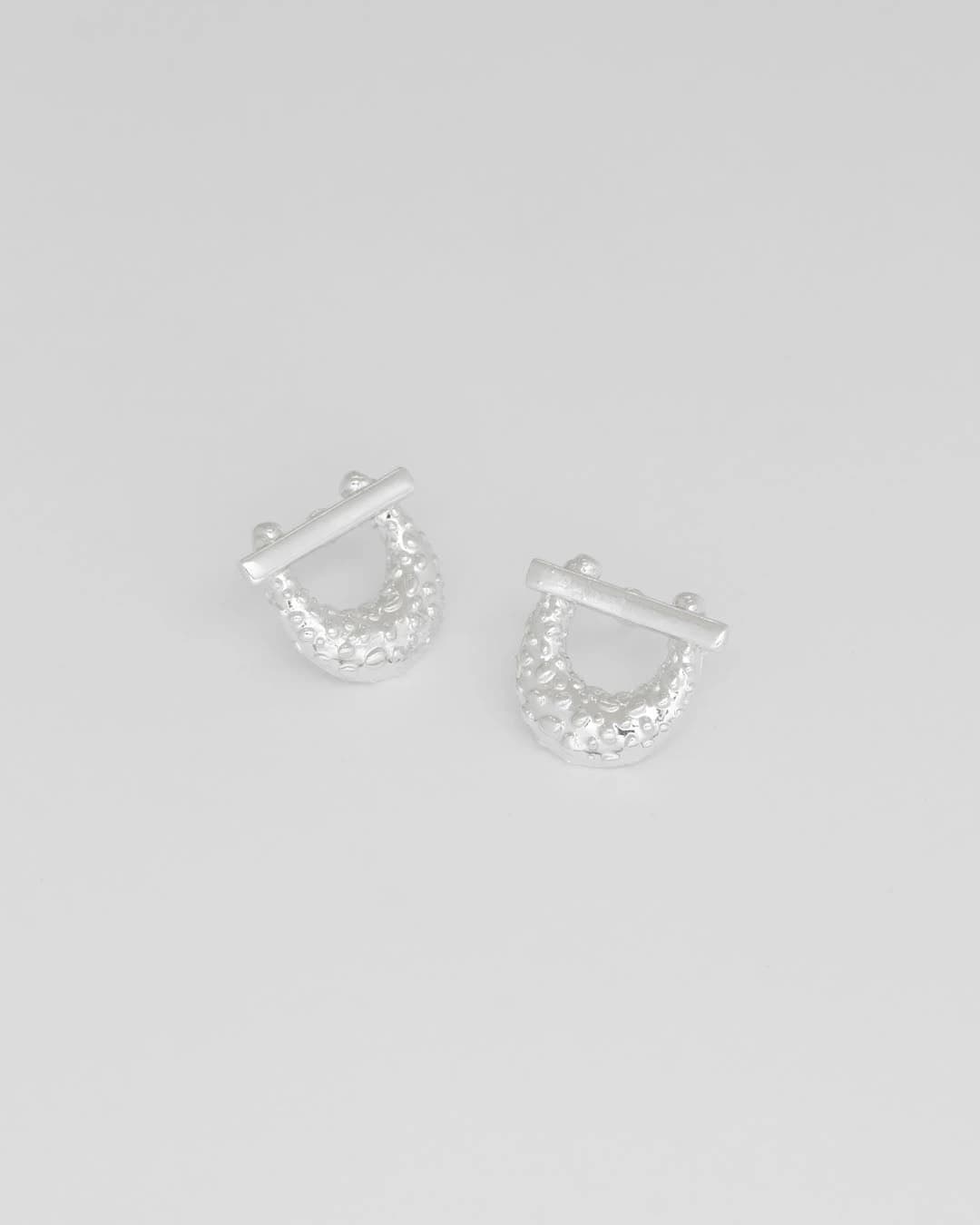 Arete Herradura Animal Print - imagen 2