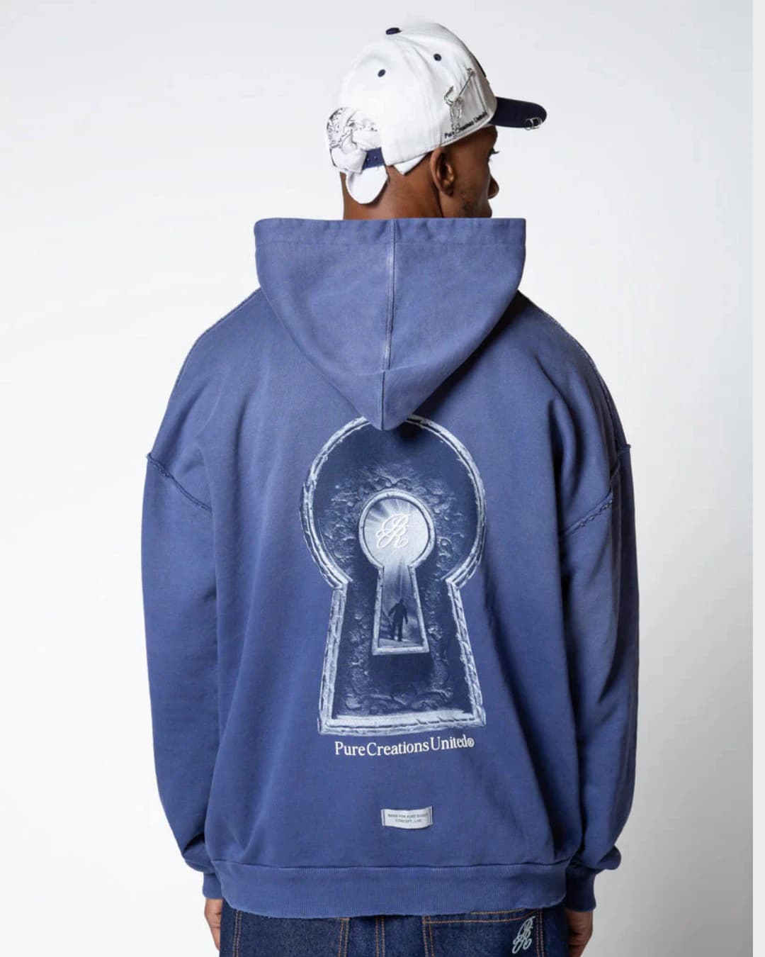 DOPAMINE BLUE HOODIE - imagen 4