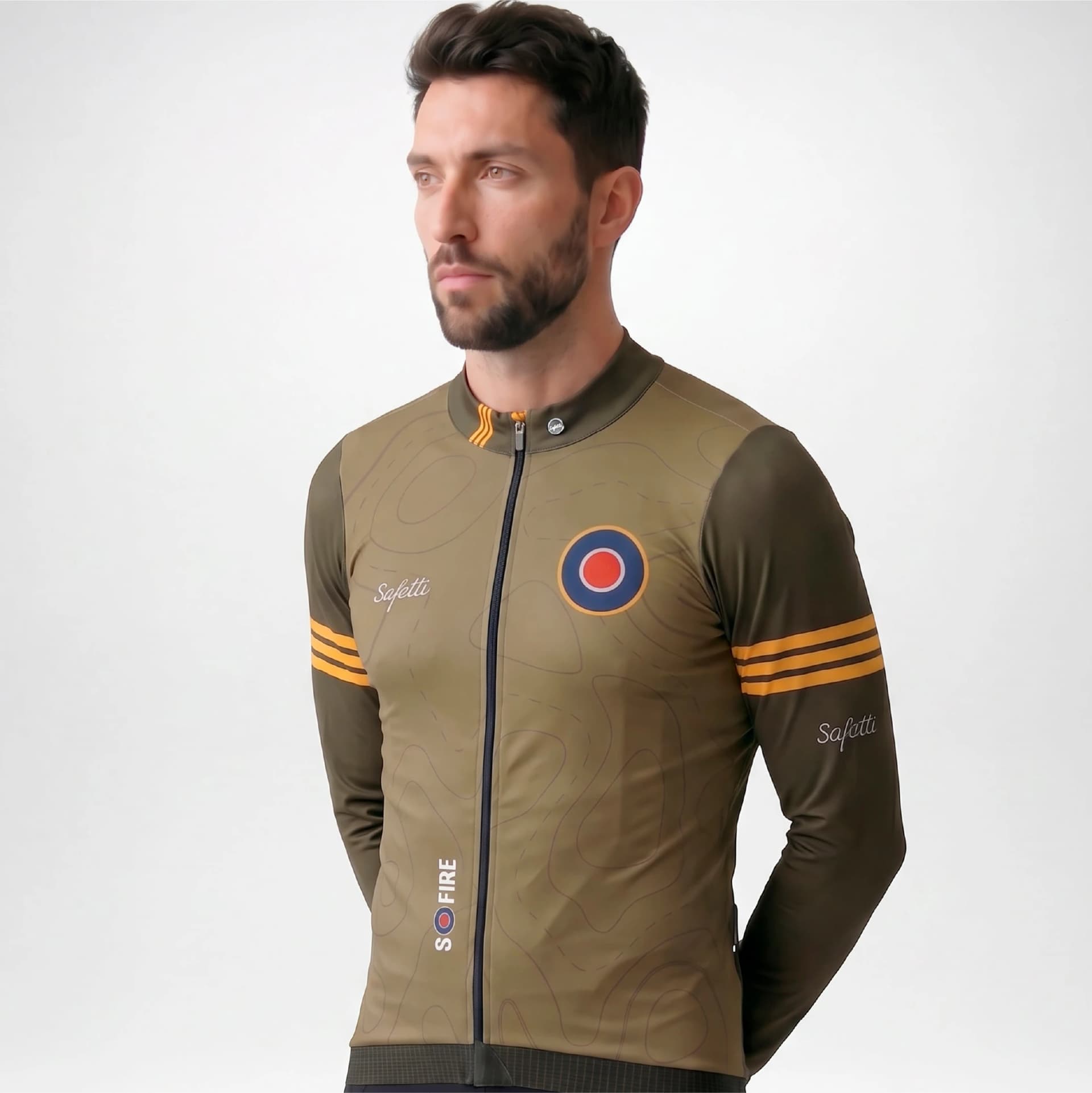 CAMISA CICLISMO MANGA LARGA S-FIRE GREEN PARA HOMBRE - imagen 3