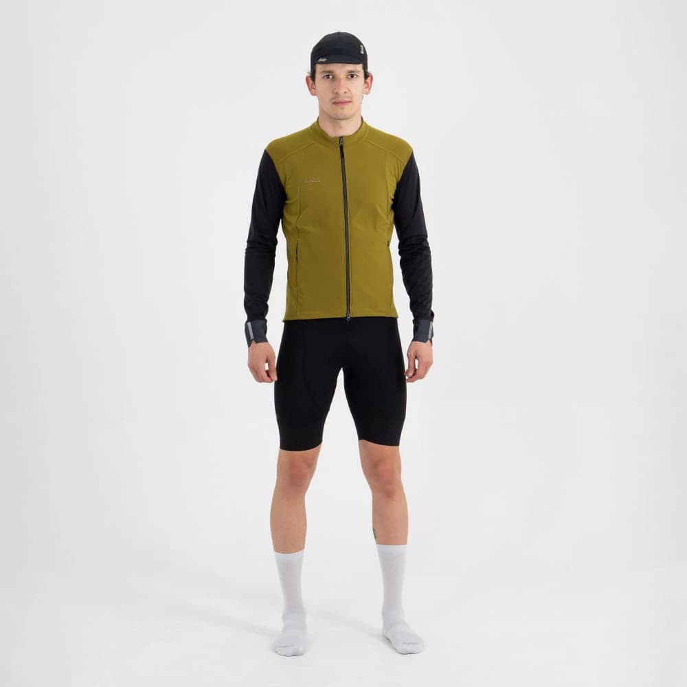 CHAQUETA CICLISMO THERMALTECH OLIVE UNISEX - imagen 4