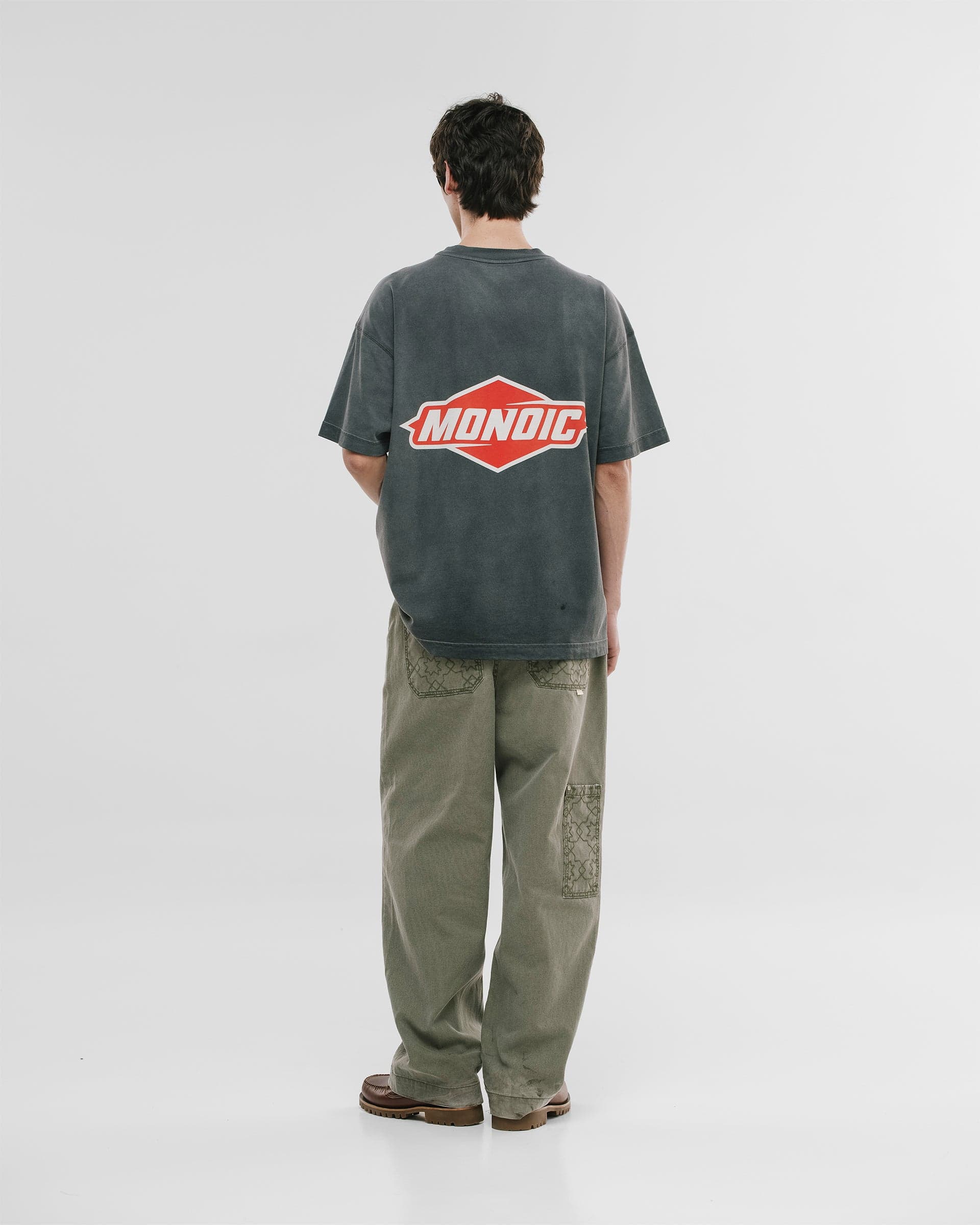 Camiseta Oversized Elite - Negro Desgastado - imagen 2