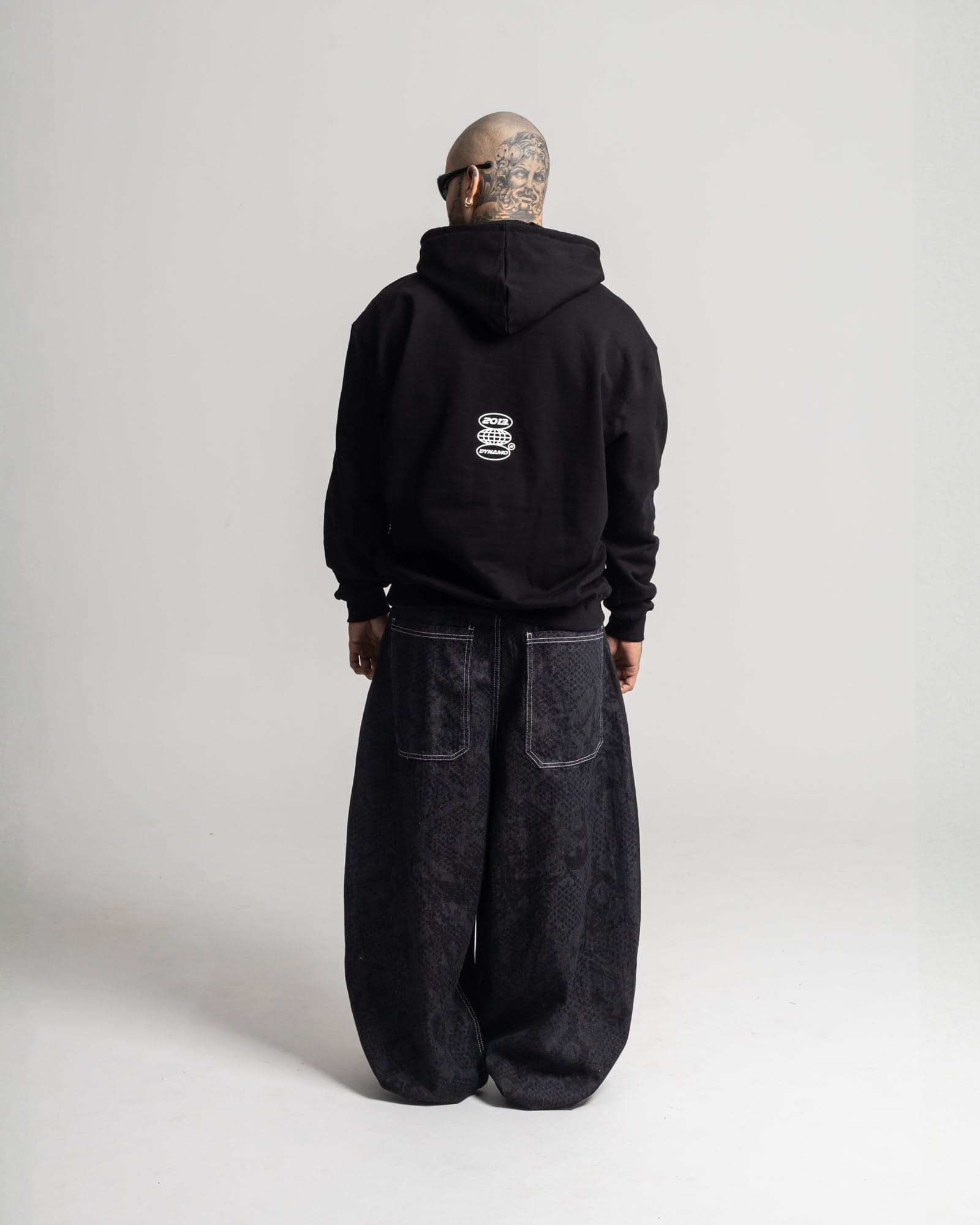 Hoodie Oversize Black DNM - imagen 6