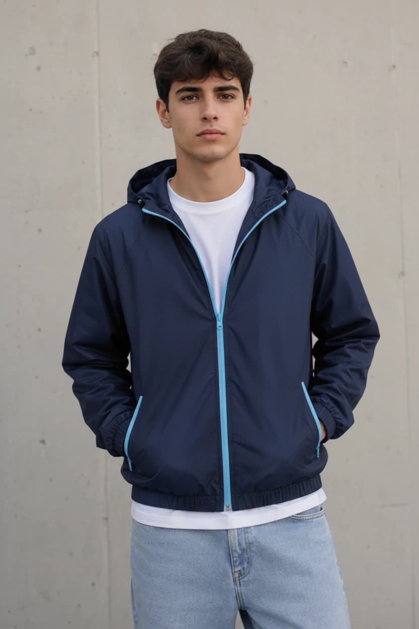 Chaqueta Cyclone Azul - Celeste OUTLET - imagen 1