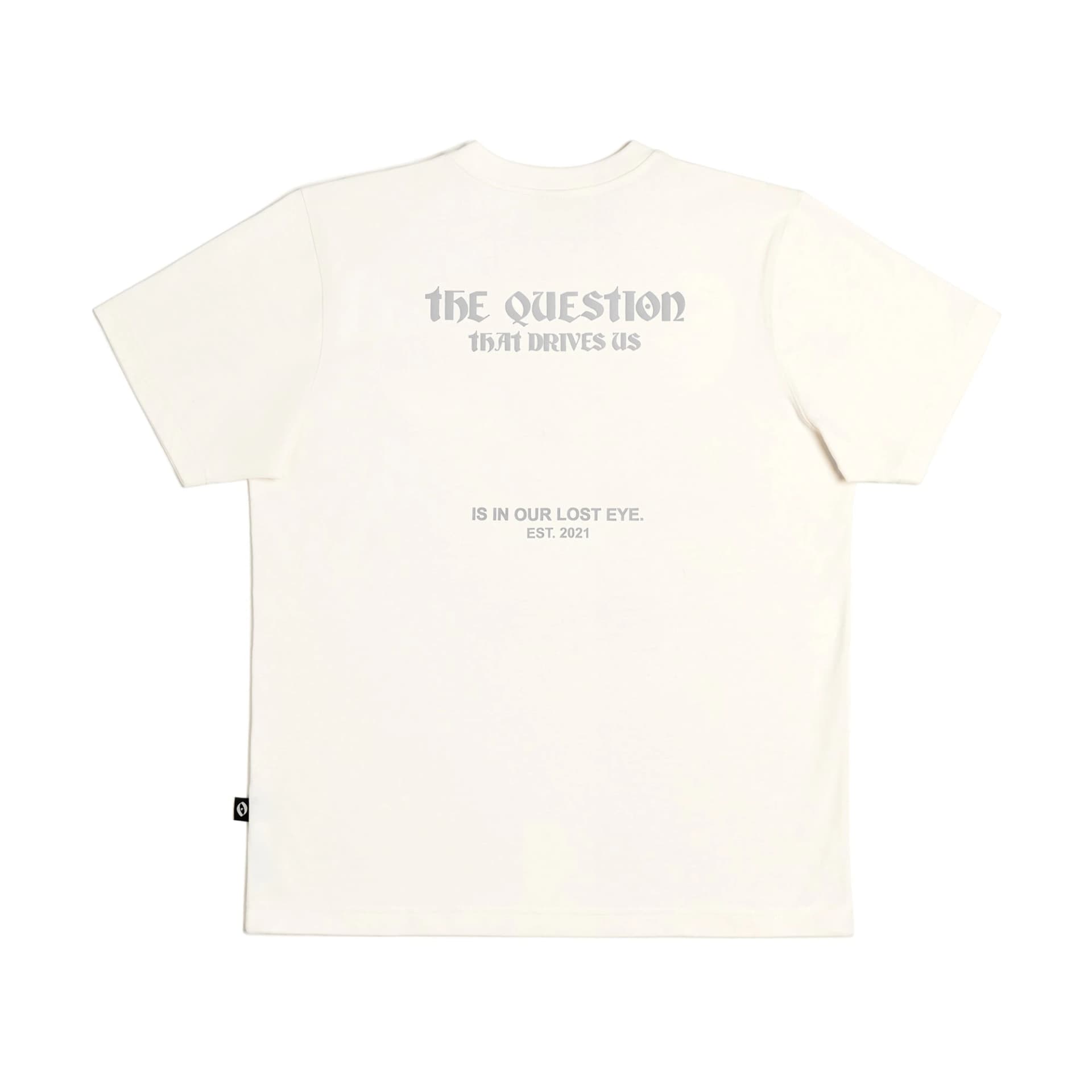 QUESTION GREY T-SHIRT - imagen 2