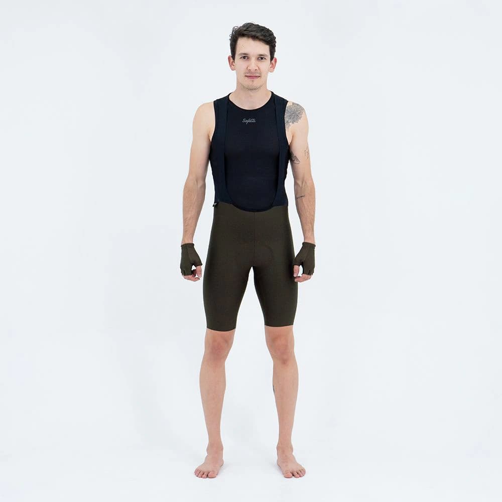 PANTALONETA CICLISMO TOSCANA 2.0 MARRONE PARA HOMBRE