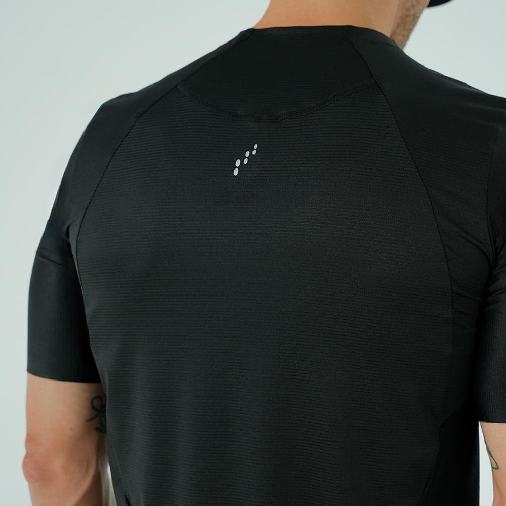 CAMISETA RUNNING MANGA CORTA PRO 405 NERO PARA HOMBRE - imagen 4