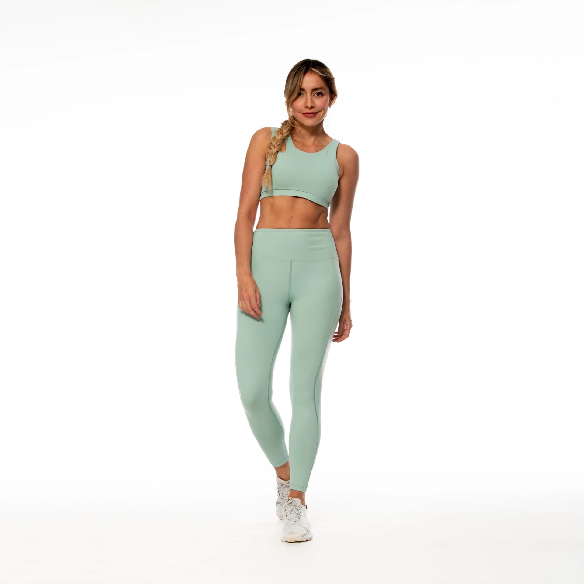 Leggins Solido Verde Menta Femenino - imagen 2
