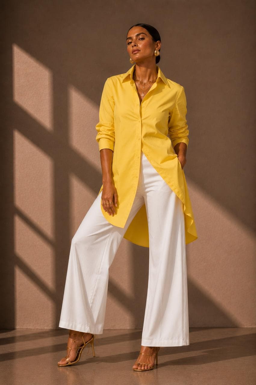 Blusa Aycandi Amarillo - imagen 2