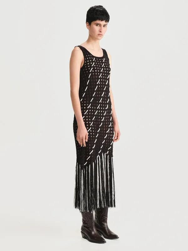 Vestido Vacaciones Negro - imagen 2