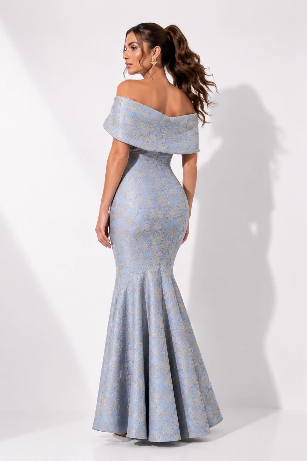 Vestido Sabina Ii Estampado Azul - imagen 2