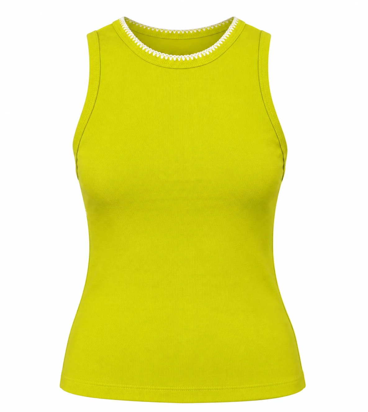 ELODIE TANK TOP LIME - imagen 1