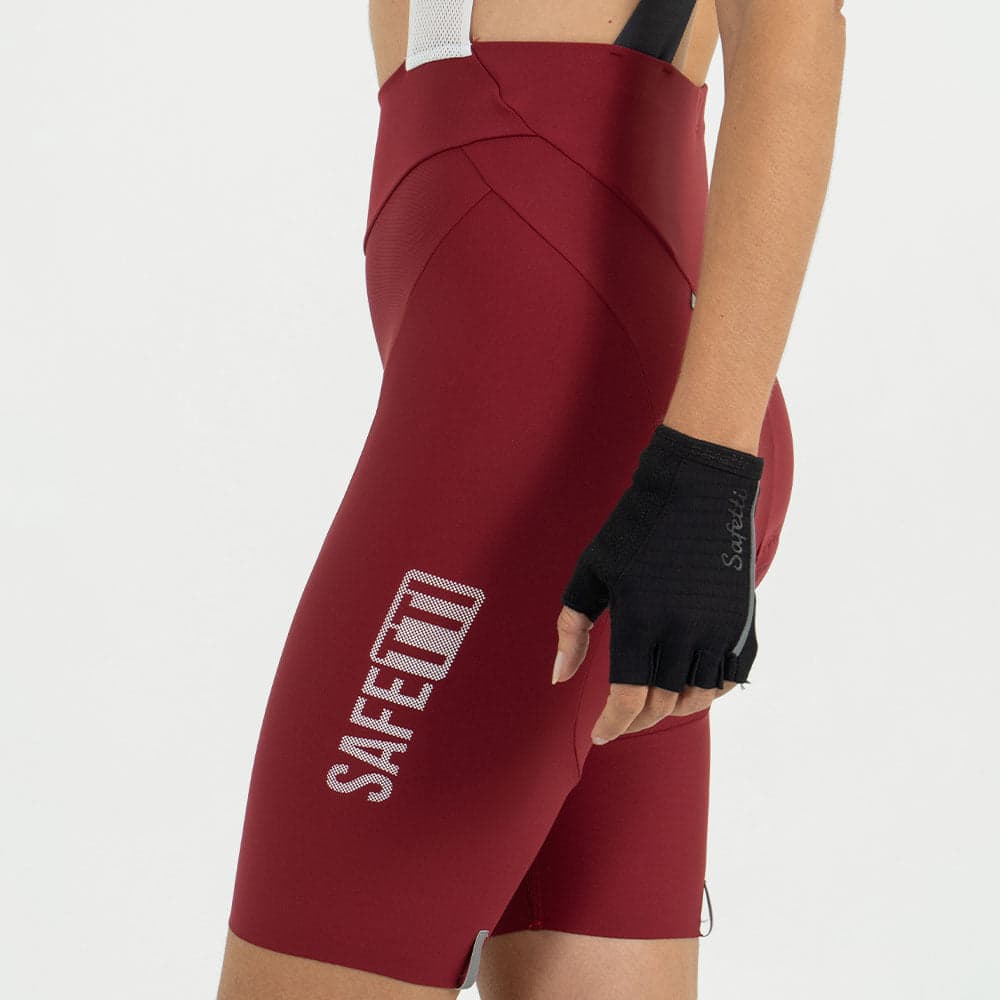 PANTALONETA CICLISMO CON CARGADERAS GIRONA TERRACOTA PARA MUJER - imagen 5