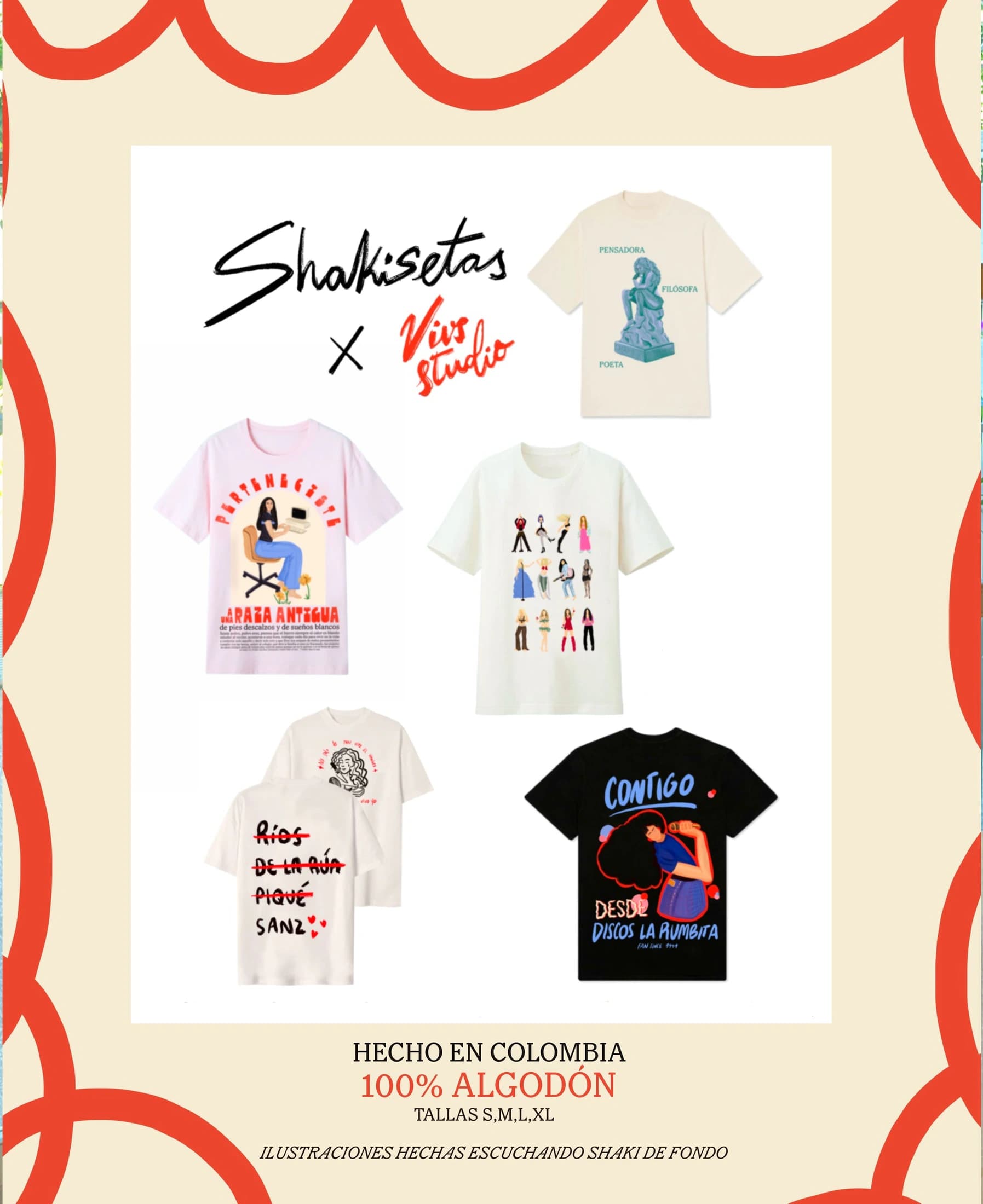 Camiseta Little Shakiras Oversized - imagen 4