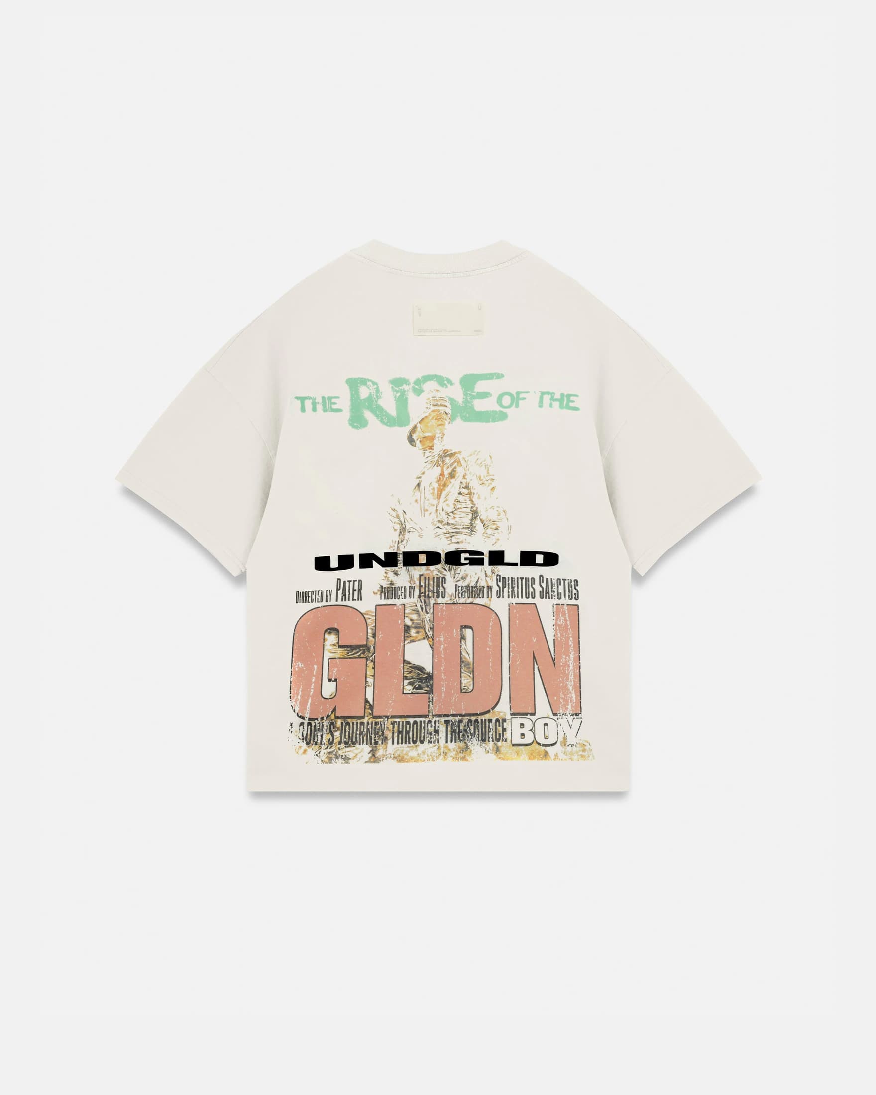 Holy State GLDN Prophecy Boxy Fit Tshirt White - imagen 3