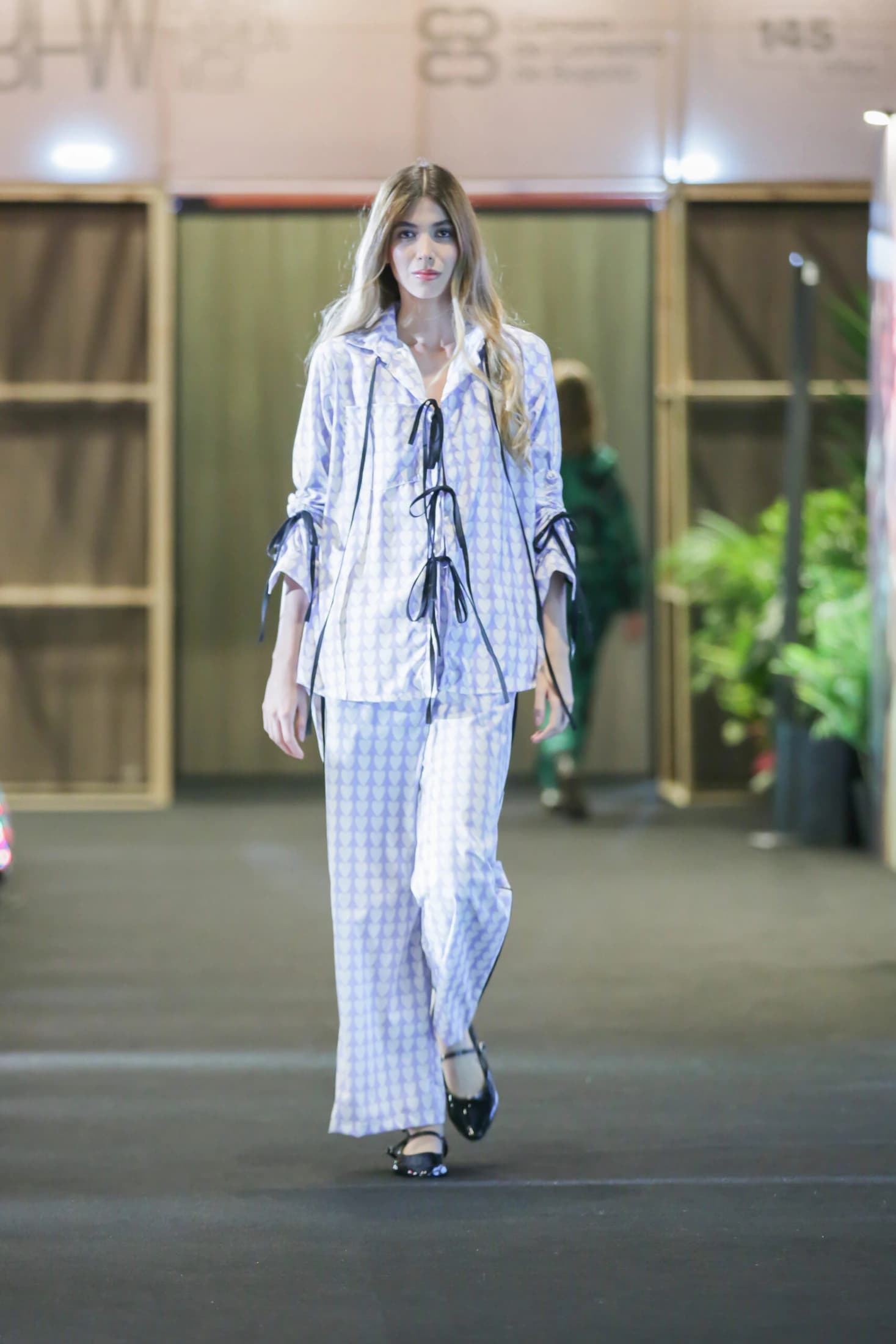 Lavanda Heart Polyester Pant