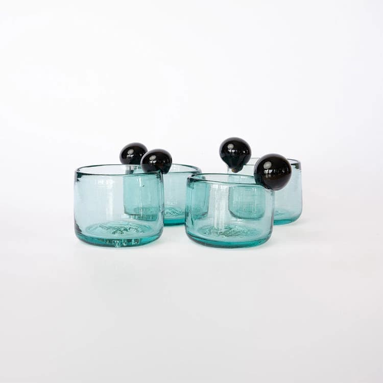SET DE VASOS ACEITUNA X 4 - imagen 2