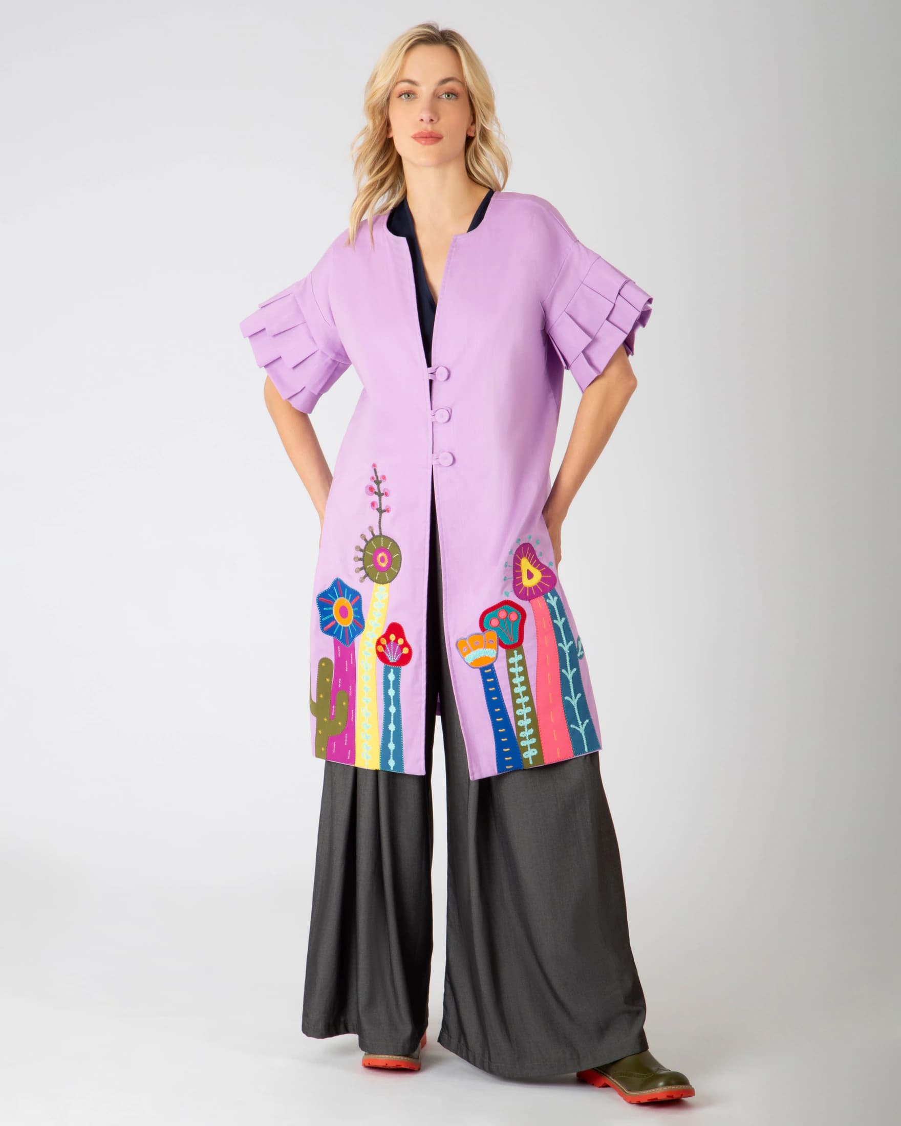 Chaleco Kimono Cactus - imagen 3