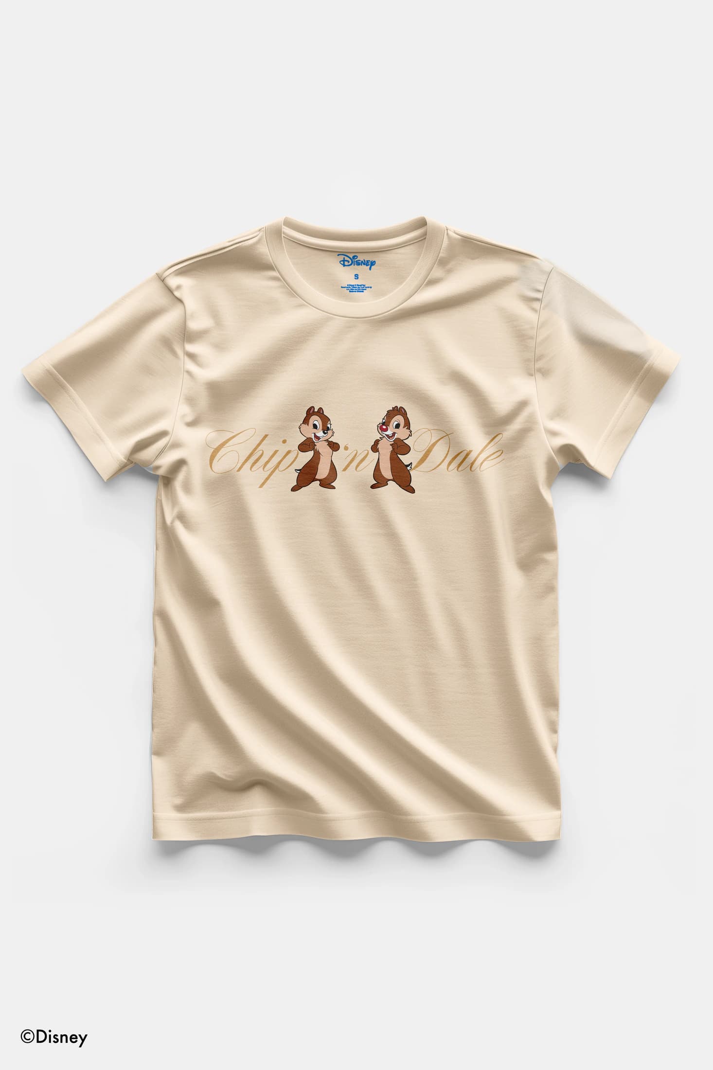 T-Shirt Beige Chip y Dale - imagen 3