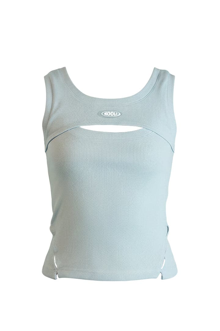 BLUSA DE CORTES EN RIB - imagen 3