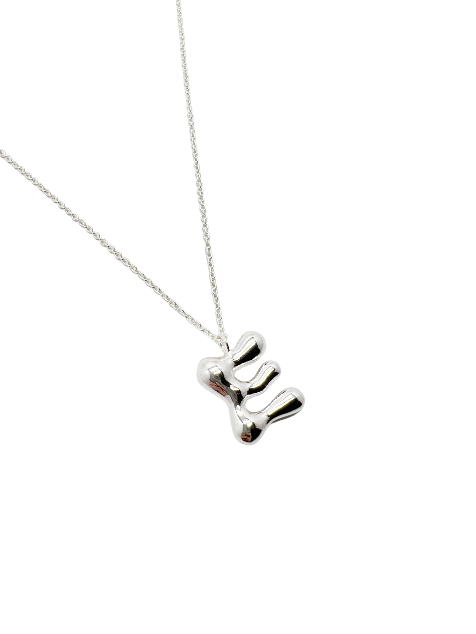 cadena letra cosmic water silver - imagen 7