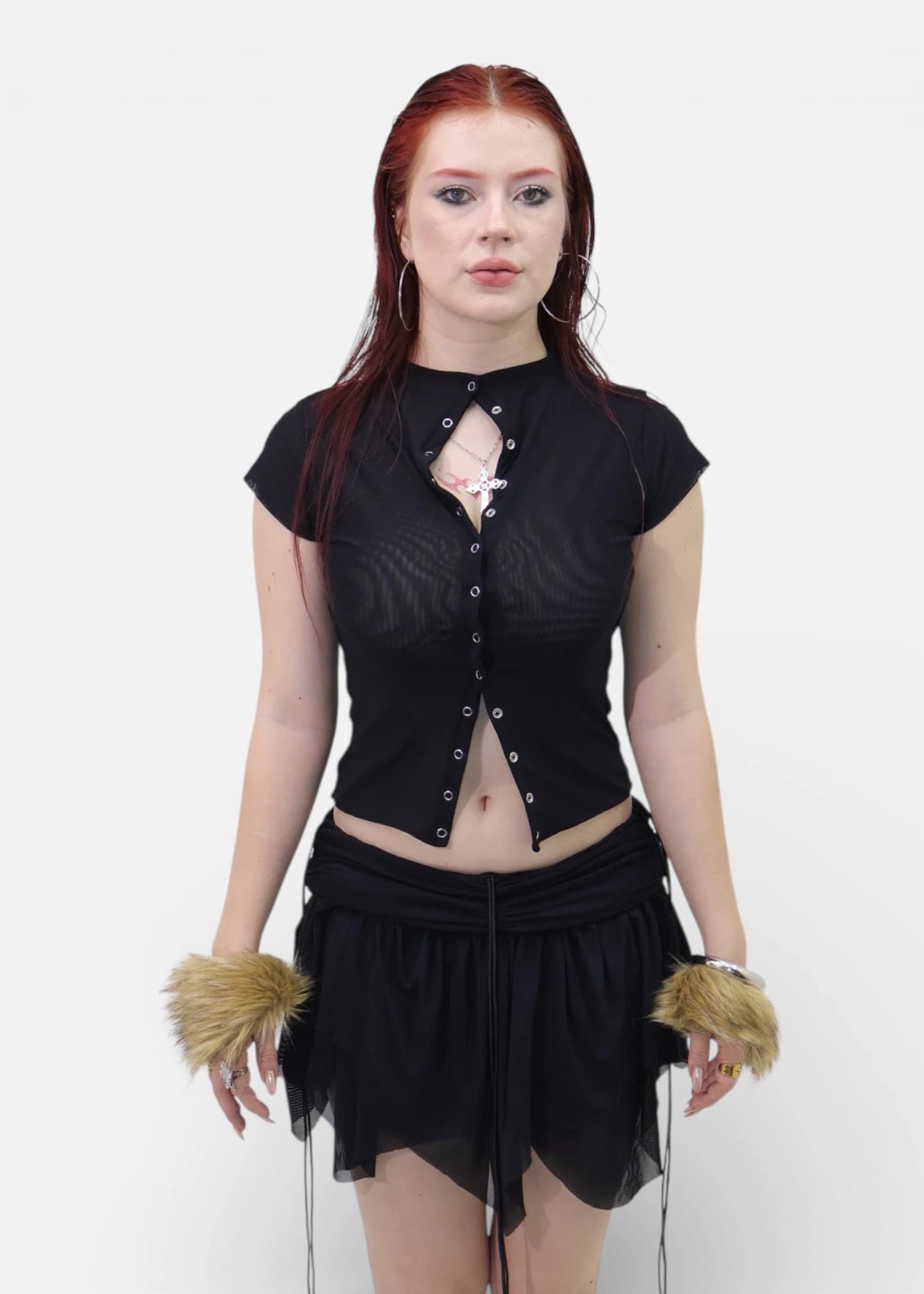 TOP POLLY NEGRO - imagen 1