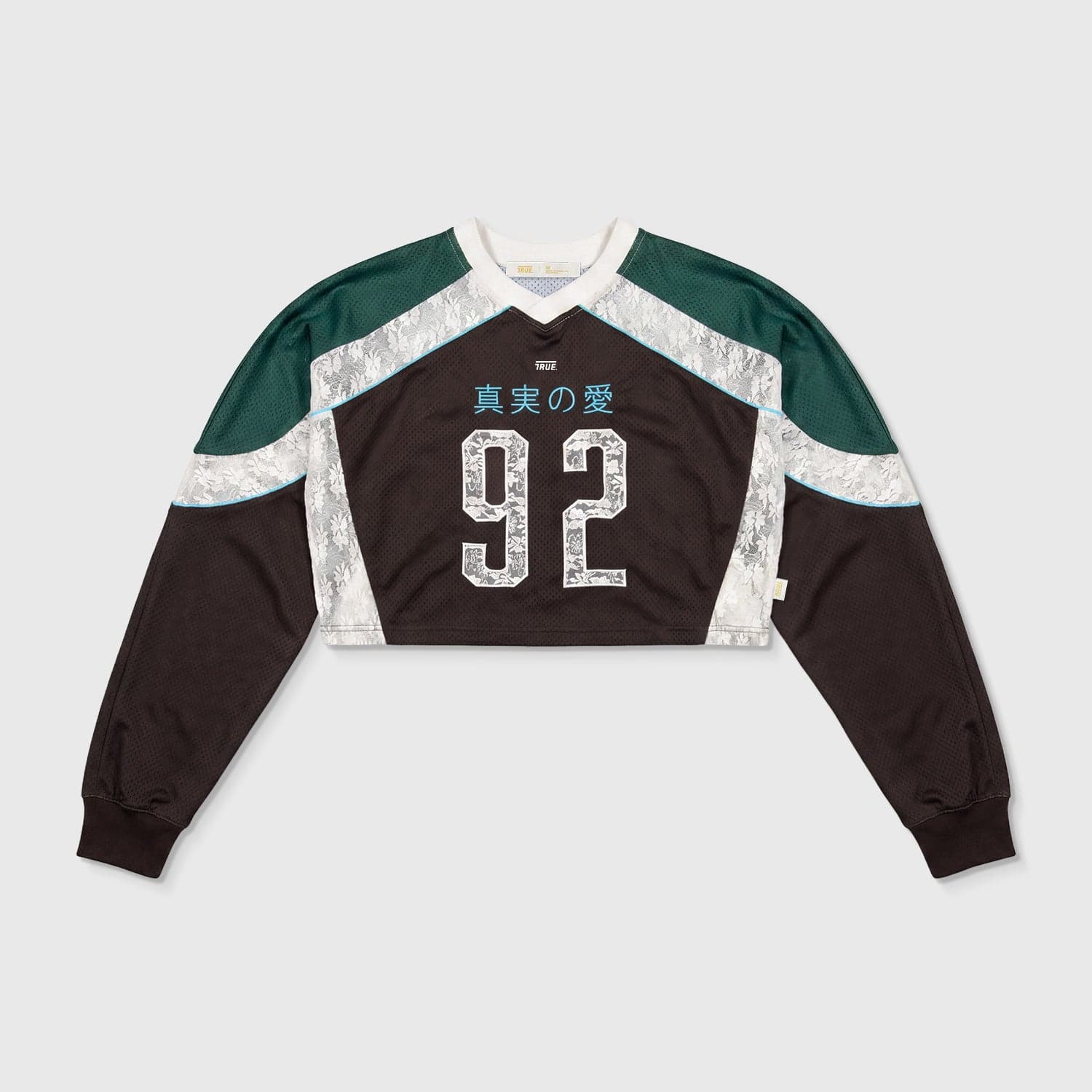 Cropped Football Jersey - Brown - imagen 1