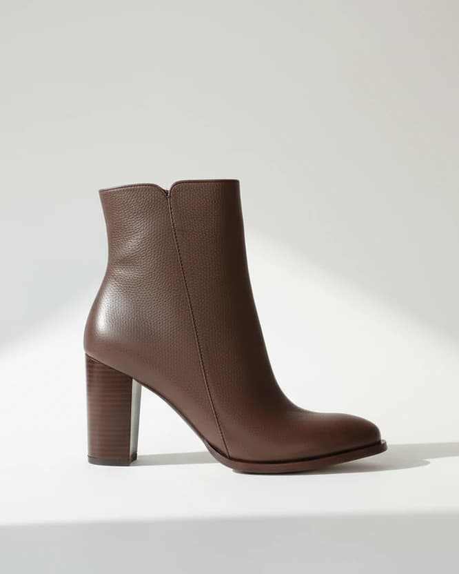 Botin Pamela Cuero Cafe - imagen 1