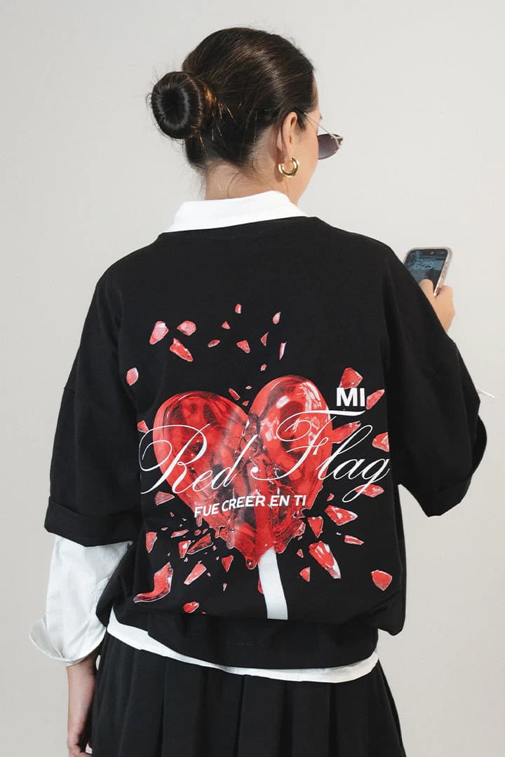CAMISETA OVERSIZED - imagen 1