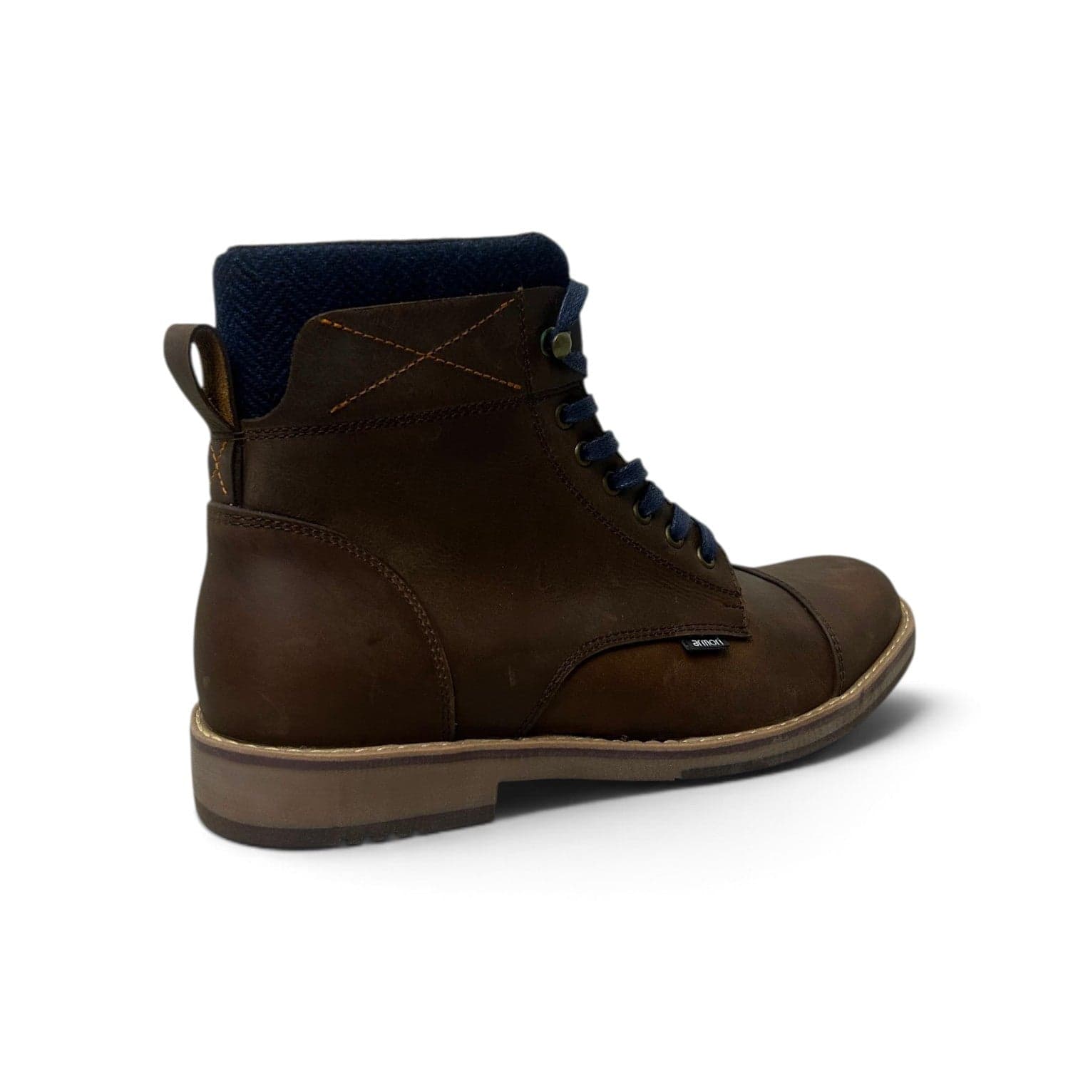 Botas de cuero para hombre cafés| Armori x Los Caballeros - imagen 4